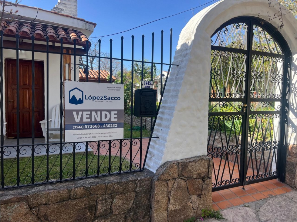 Casa de Época + Depto próximo al Río Mina Clavero