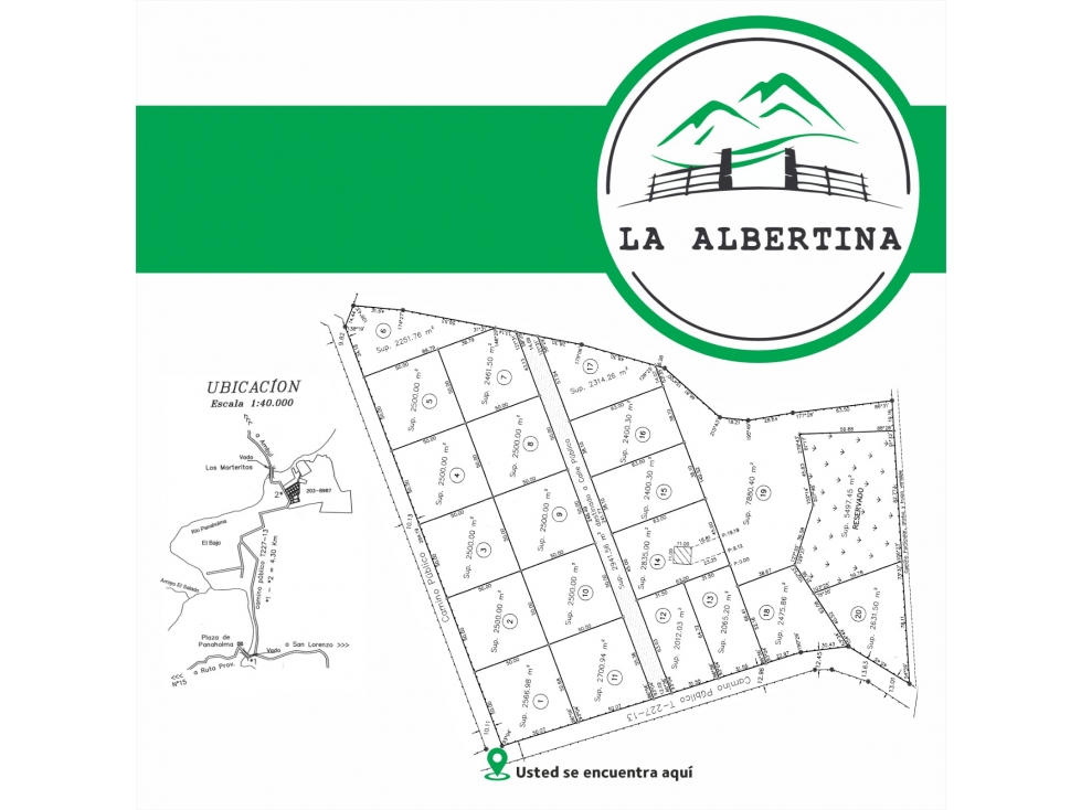 Lotes en "La Albertina" en Panaholma - Traslasierra - Córdoba - 1