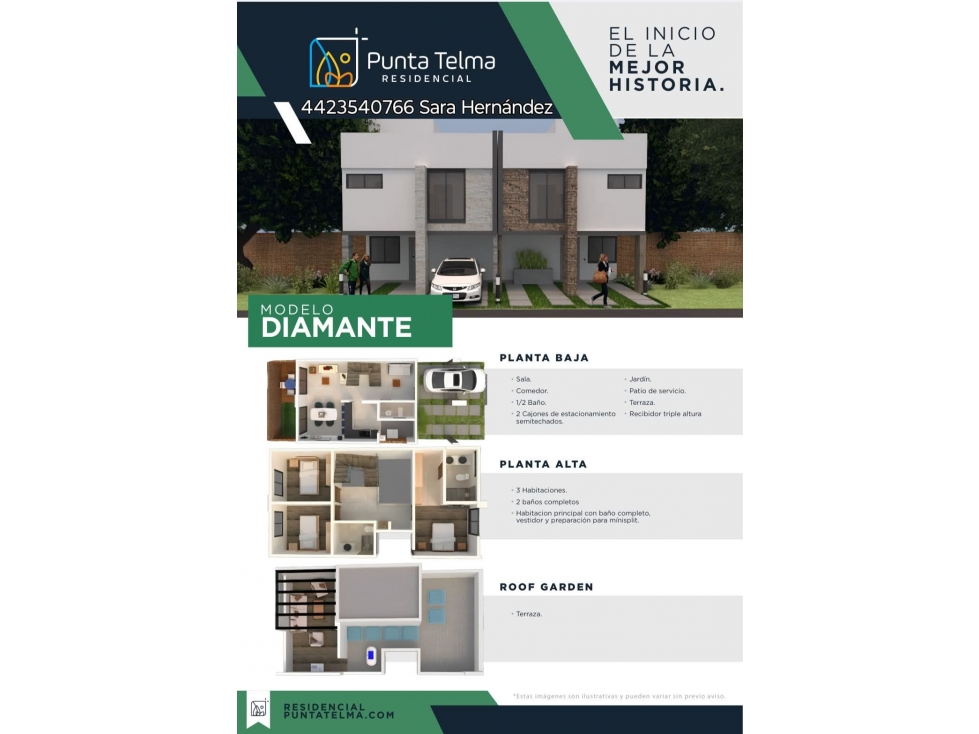 Se Vende Modelo Diamante en Residencial Punta Telma - 1