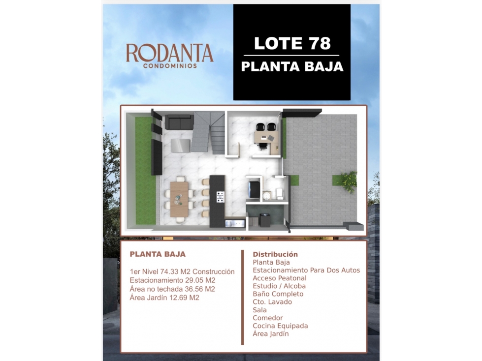 VENTA DE CASA EN FRACCIONAMIENTO RODANTA LOTE 78. QUERETARO - 2