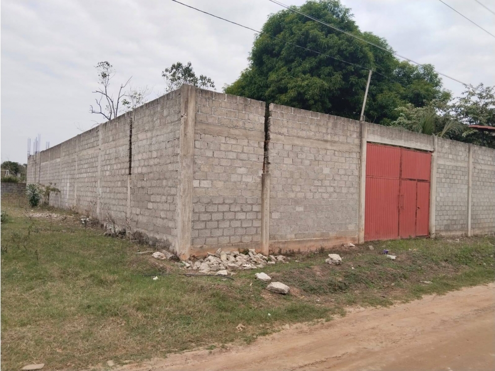 TERRENO BARDEADO CERCA CBTIS 90 VENTA LOMA BONITA OAXACA - 3