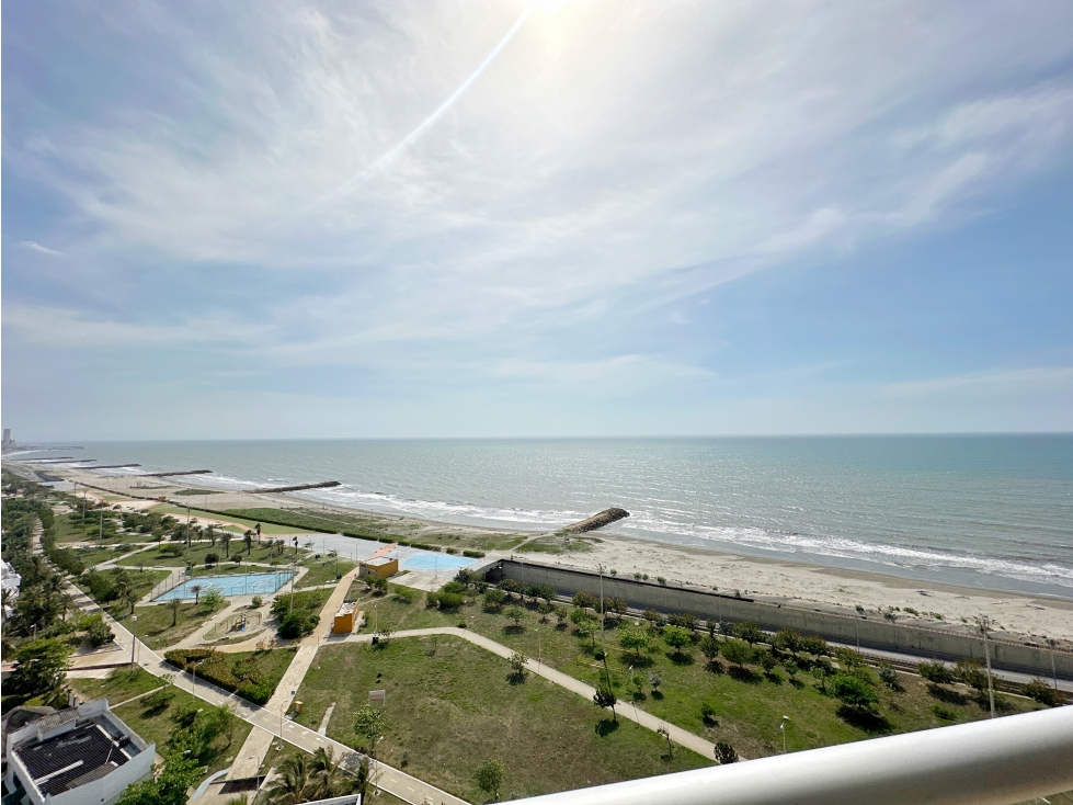 Venta apartasuite amoblada con vista al mar en Cartagena Beach — foto 2