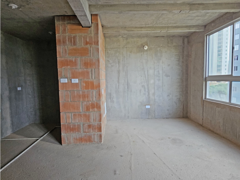 Apartamento en obra gris de 2 alcobas en venta. Caldas, Primavera — foto 5