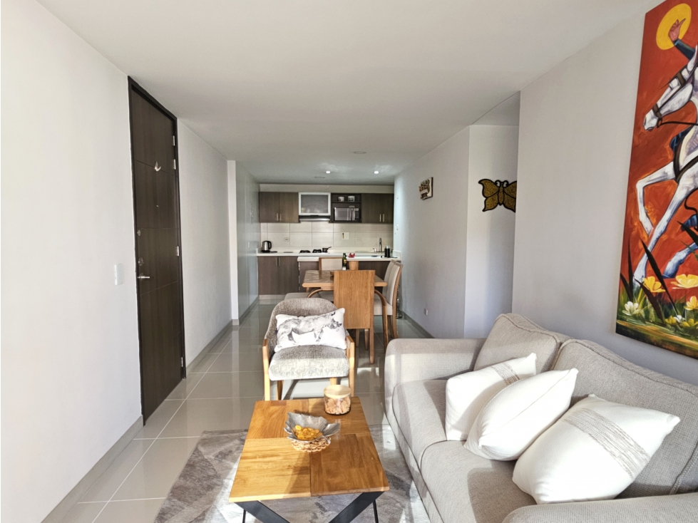 Apartamento de 3 alcobas más servicio en venta. Sabaneta, V San José — foto 4