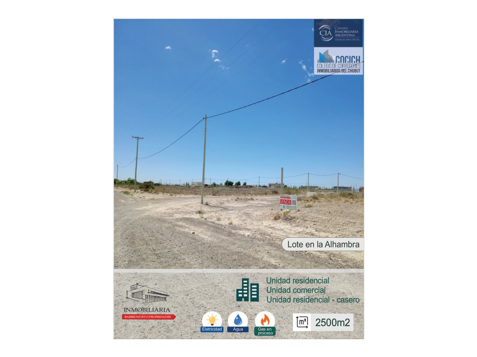 Se venden dos lotes de 50x50 en loteo la Alhambra, Puerto Madryn - 2