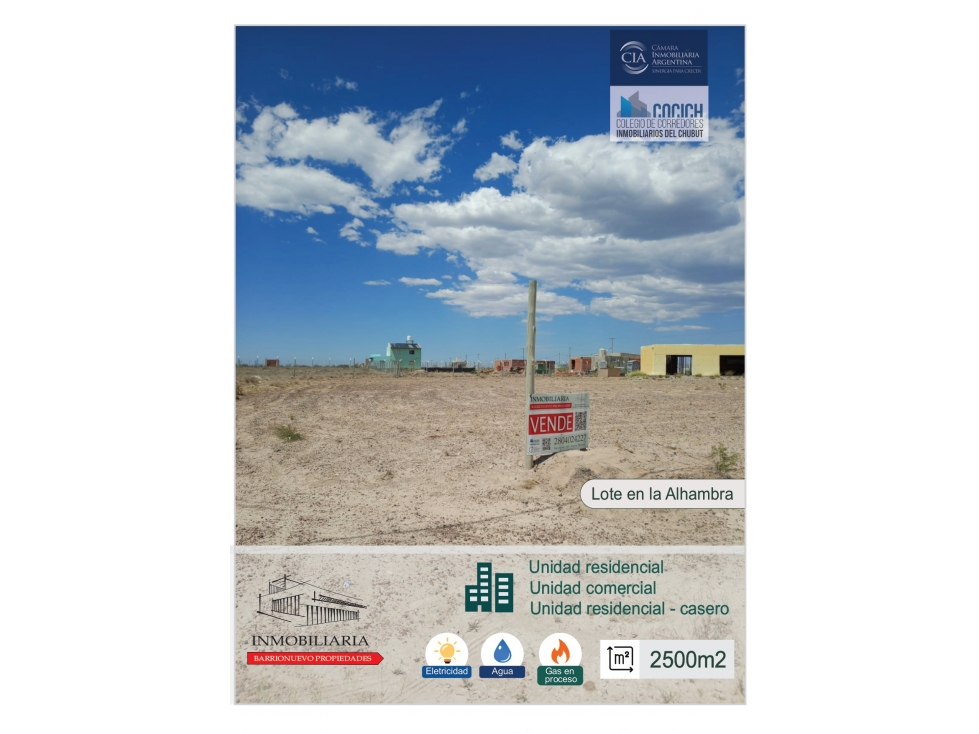 Se venden dos lotes de 50x50 en loteo la Alhambra, Puerto Madryn - 3