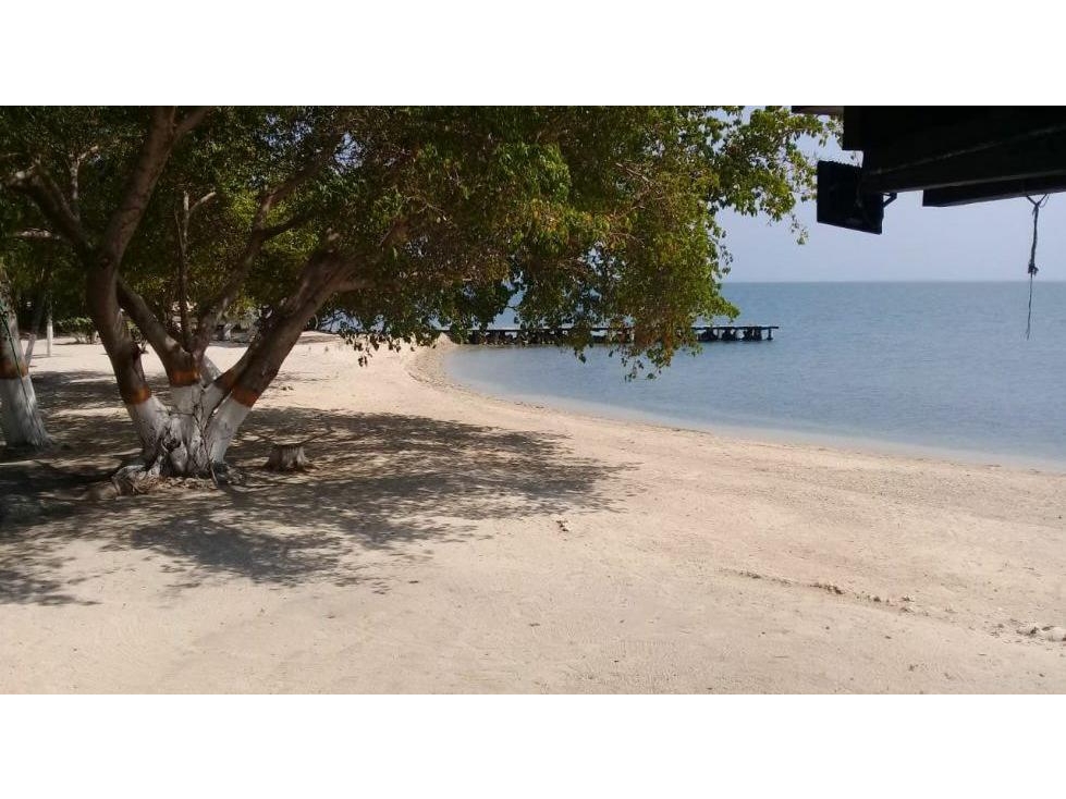 Casa lote en venta isla de barú sector bahía Barbacoa