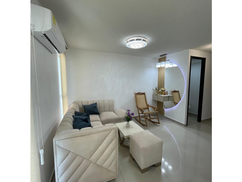 APARTAMENTO AMOBLADO BALCONES DE VILLA CAMPESTRE PISO 4 — foto 3