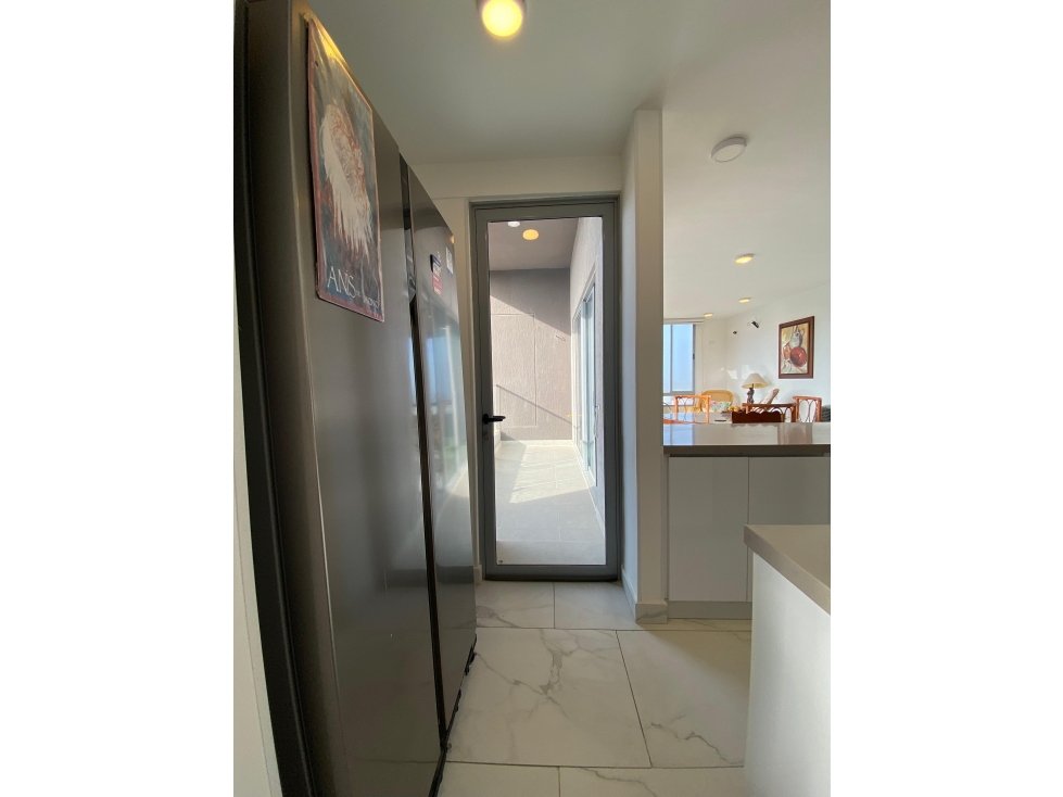APARTAMENTO EN RENTA AMOBLADO RIO ALTO PISO 16 - 3