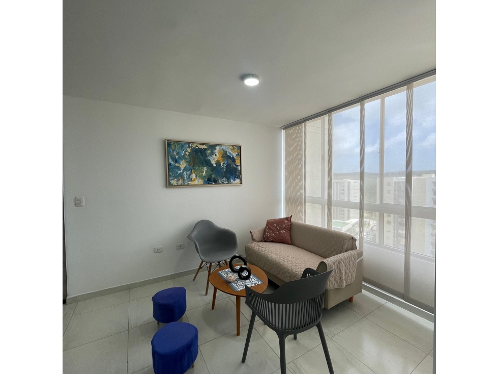 APARTAMENTO EN VENTA SIN AMOBLAR ALAMEDA RIO PISO 12 — foto 2