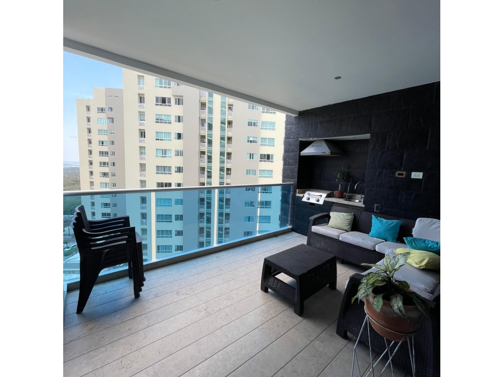 APARTAMENTO EN RENTA AMOBLADO BUENAVISTA PISO 11 — foto 6