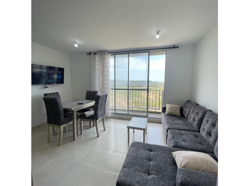APARTAMENTO AMOBLADO ALAMEDA DEL RIO PISO 12