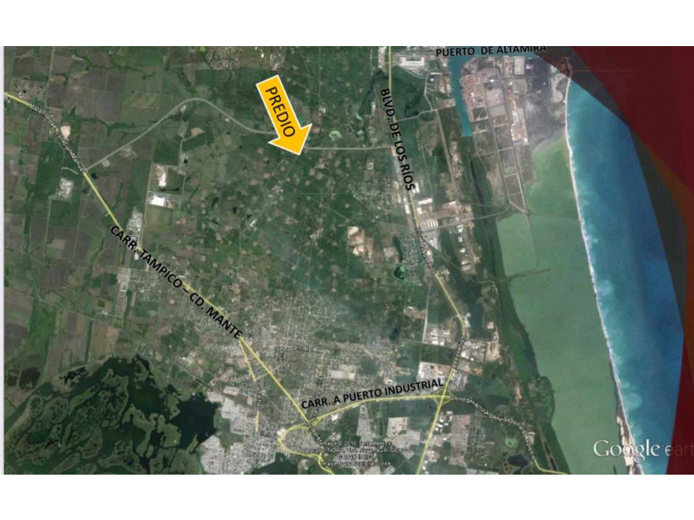 VENTA Y RENTA TERRENO EL CHOCOLATE ALTAMIRA TAMAULIPAS - 2
