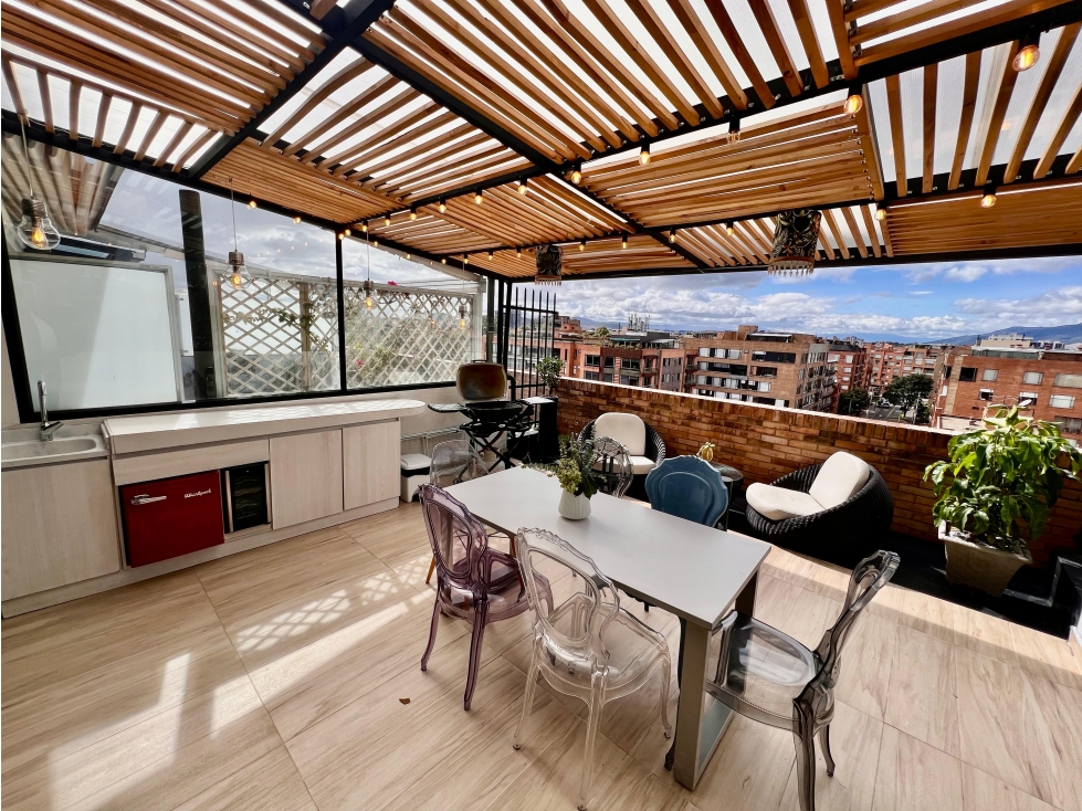RENTAMOS APTO. AMOBLADO CON TERRAZA EN STA. BIBIANA — foto 2