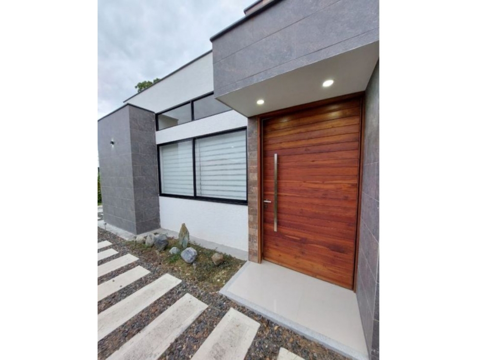 CASA CAMPESTRE DE LUJO EN VENTA MODERNA Y EXCLUSIVA - 1