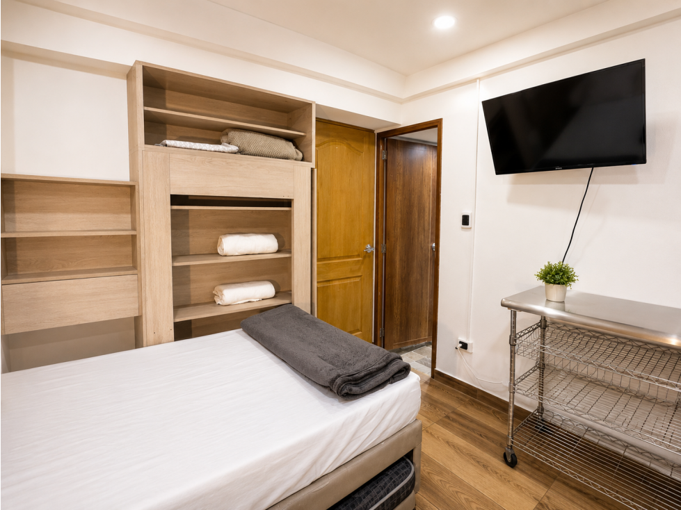 Apartaestudio cómodo y elegante cerca a Laureles, Coliving Malibu — foto 4
