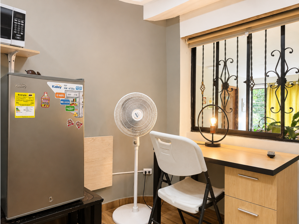 Apartaestudio cómodo y elegante cerca a Laureles, Coliving Malibu — foto 5