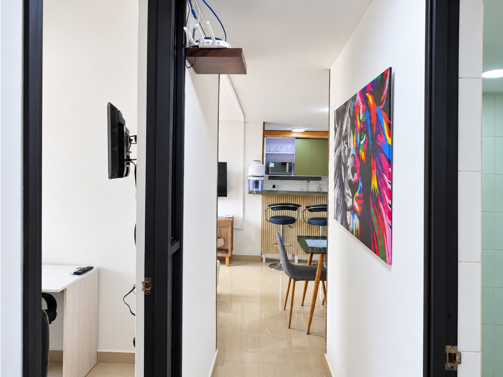 Apartamento amoblado en sabaneta, en avenida principal - con vista — foto 2