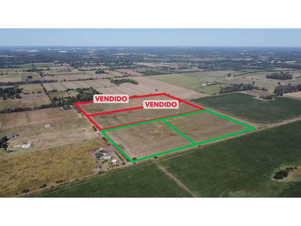 2 Parcelas agricolas de 5 has c/u en Venta, cercania ruta 6 - 4