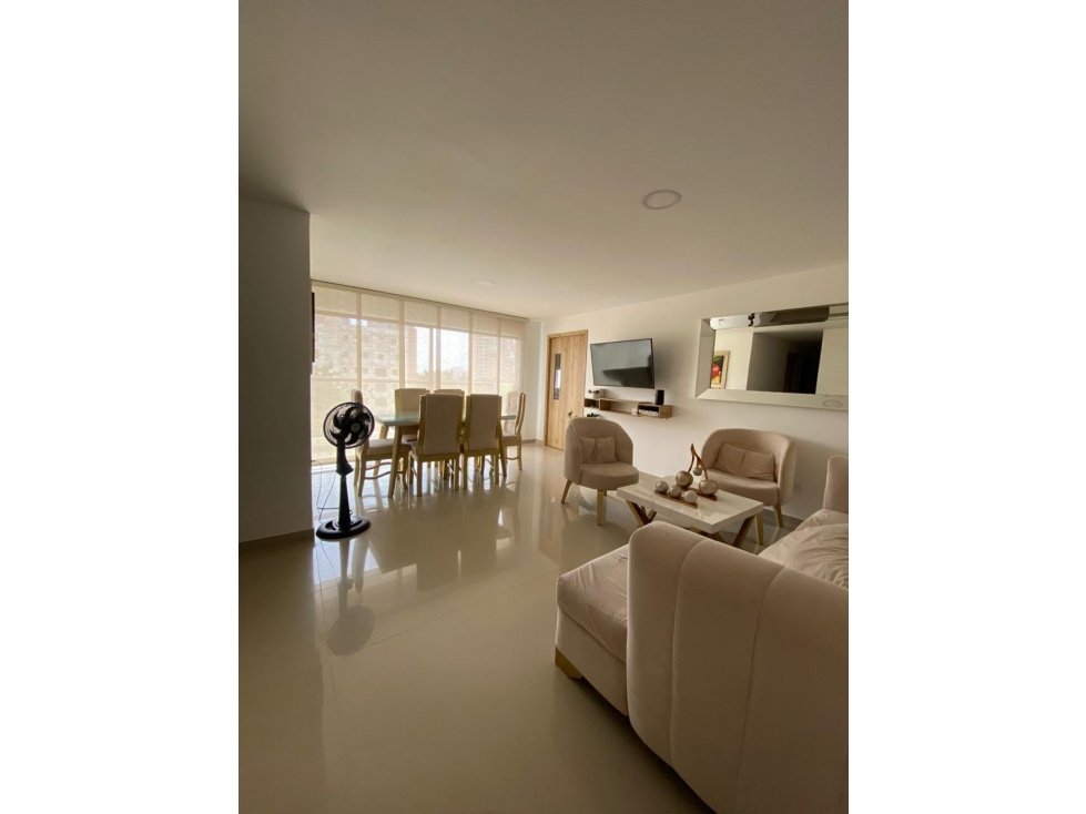Amplio apartamento en venta en ciudad jardin barranquilla