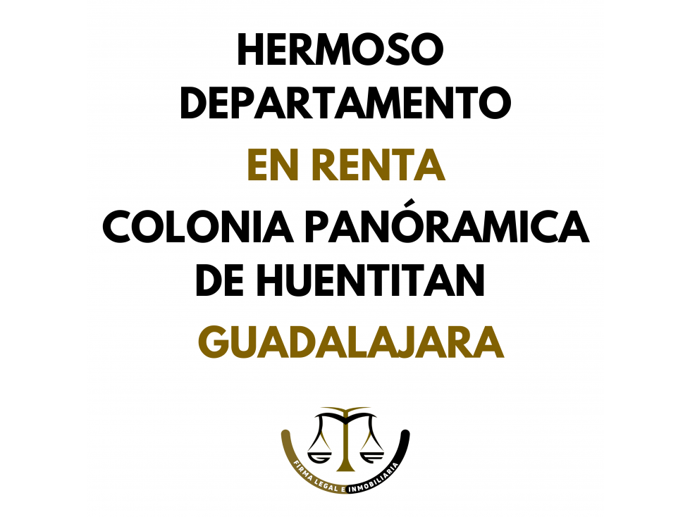 DEPARTAMENTO EN RENTA EN GUADALAJARA A 5 MIN DE LA ARENA GUADALAJARA - 1
