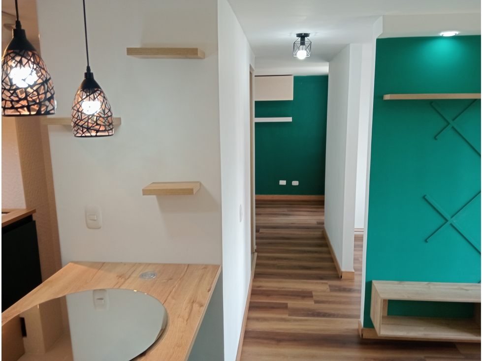 VENTA APARTAMENTO PARQUE CENTRAL FONTIBON 1 BALCON PISO 15 - LA LAGUNA — foto 4