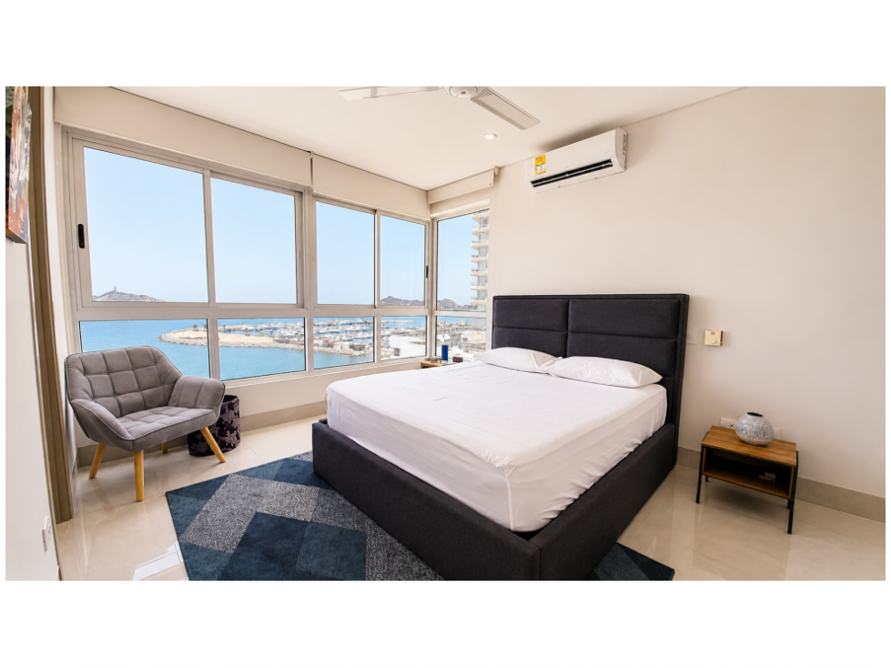 VENTA APARTAMENTO TRES ALCOBAS VISTA AL MAR SECTOR BELLAVISTA - F.V. - 3