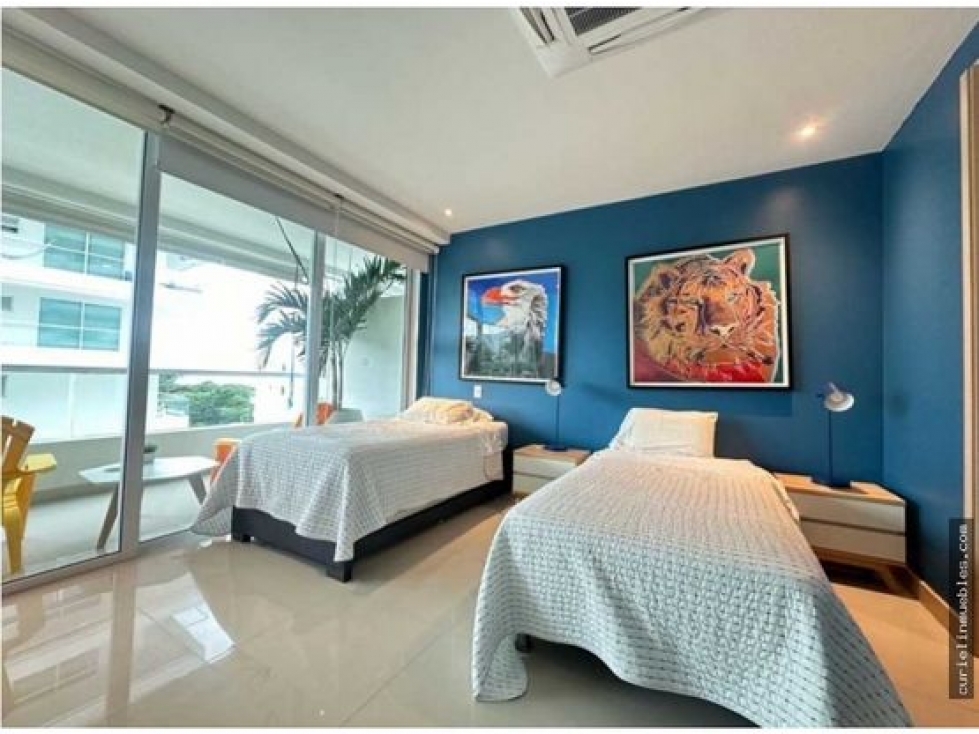VENTA APARTAMENTO DOS ALCOBAS AMOBLADO SECTOR PLAYA DORMIDA - L.C. — foto 5