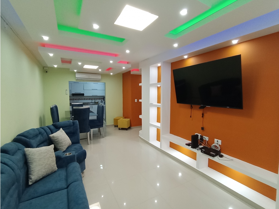 VENTA APTO RESIDENCIAL AMOBLADO RODADERO SANTA MARTA - E.C — foto 2