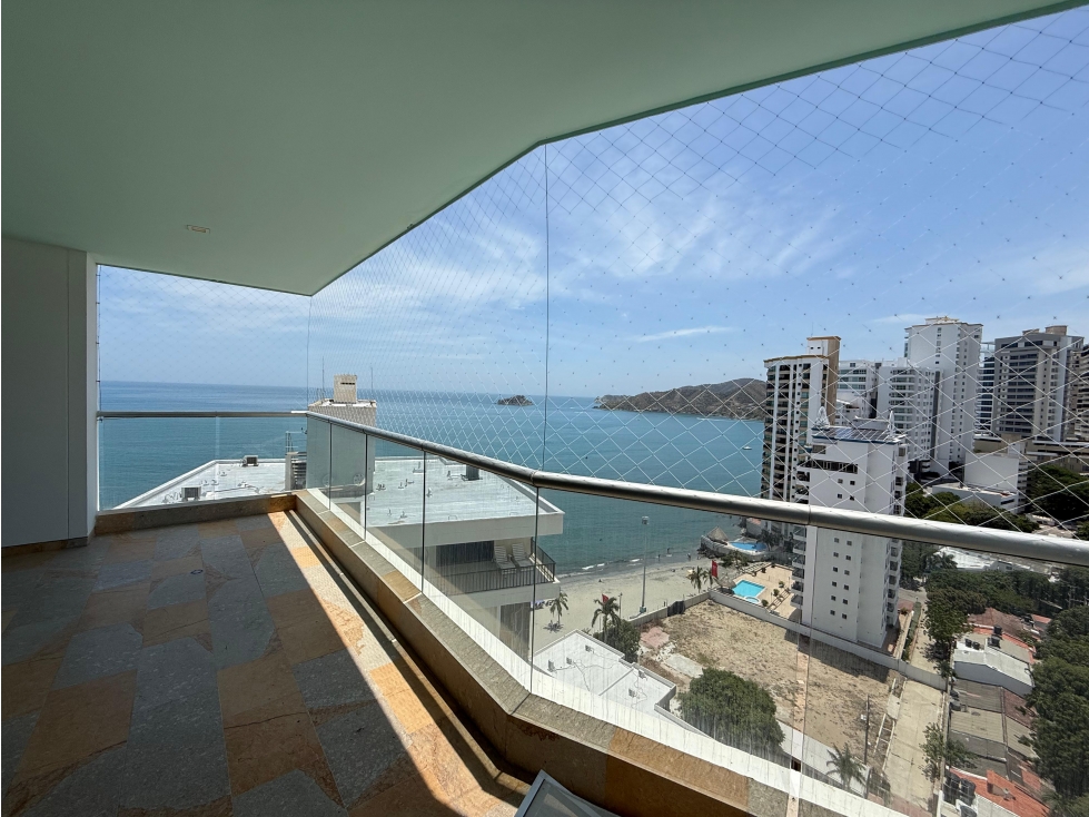 VENTA APTO 2DA LÍNEA DE PLAYA CON VISTA AL MAR RODADERO SUR - E.A — foto 3