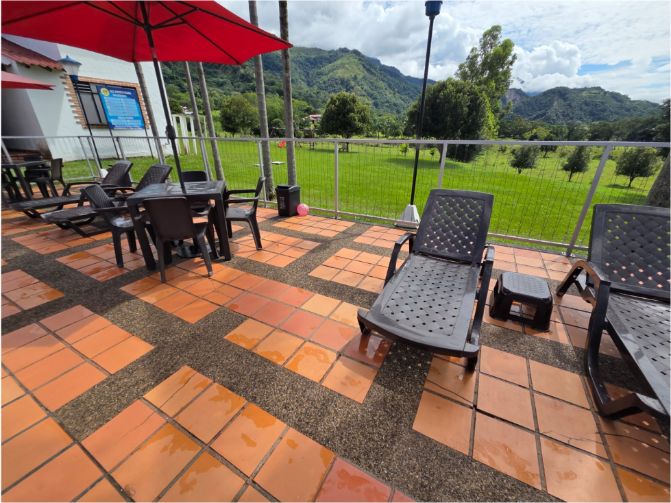 VENDO HERMOSO HOTEL CAMPESTRE RESTREPO META LOMAS DE PIEDRA, - 5