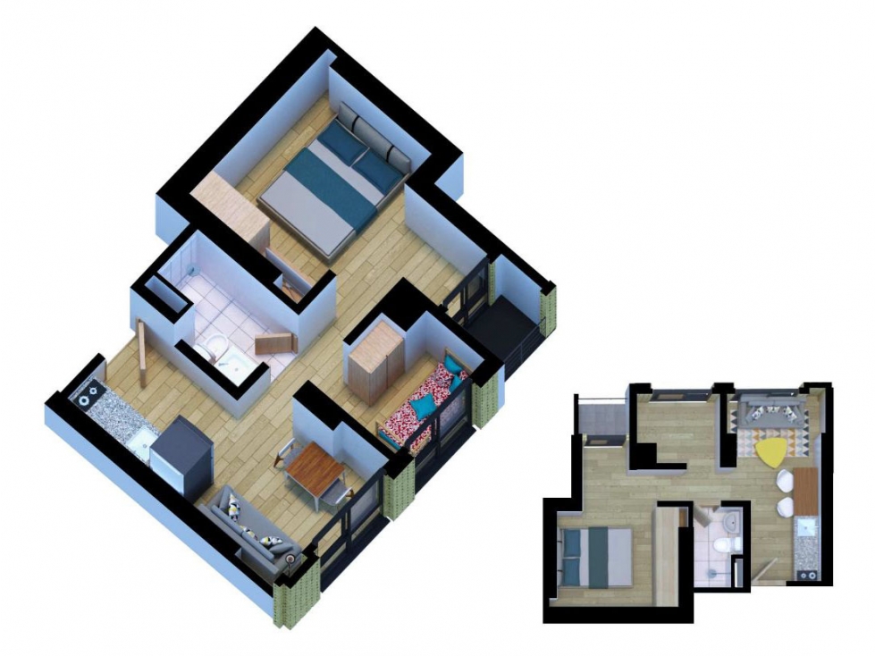 VENTA DE APARTAESTUDIO EN CHAPINERO OCCIDENTAL