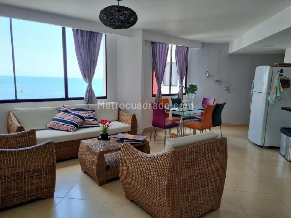 VENTA APTO AMOBLADO TURÍSTICO FRENTE AL MAR RODADERO P.V — foto 5