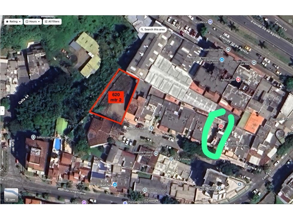 VENTA LOTE AVDA 30 DE AGOSTO