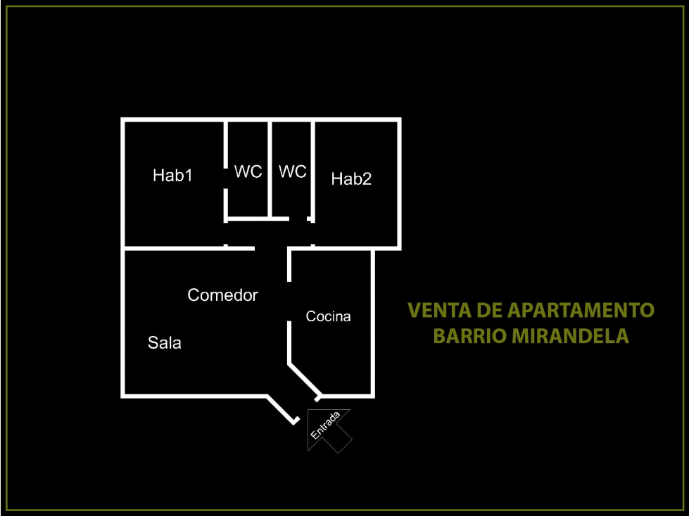 VENTA DE APARTAMENTO EN MIRANDELA — foto 2