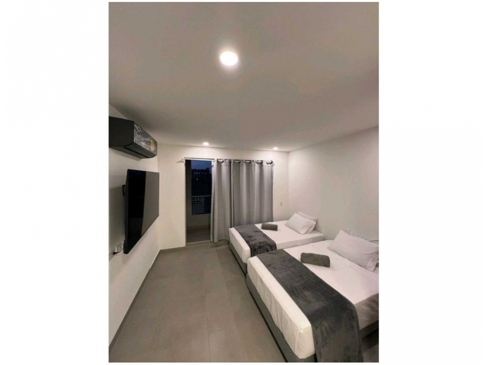 SE VENDE APARTAMENTO AMOBLADO TIPO LOFT DON JACA - J.V