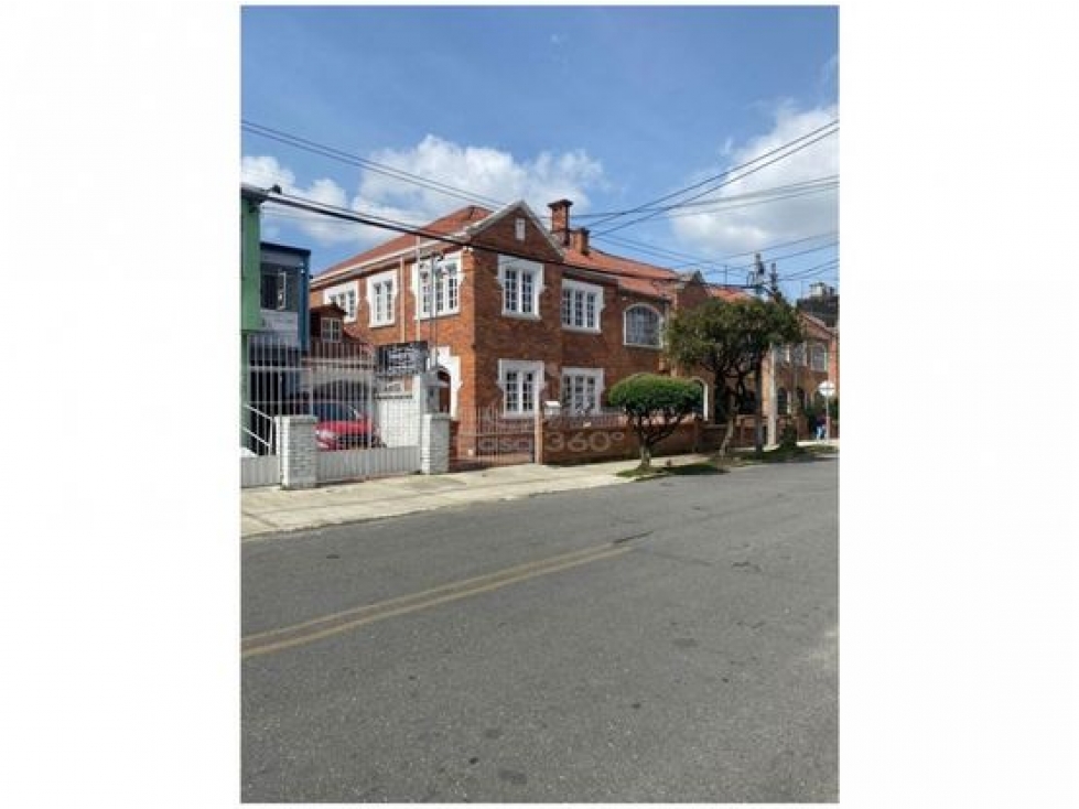 VENTA HERMOSA CASA CHAPINERO BOGOTA