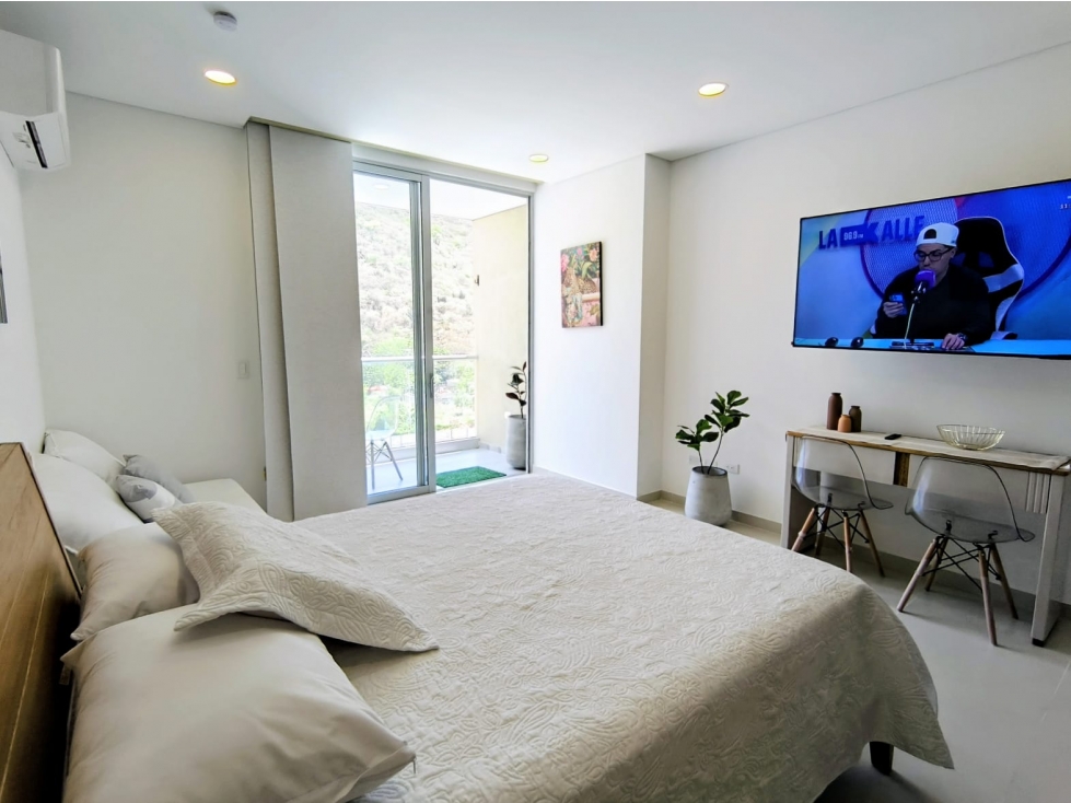 SE ARRIENDA APARTASUITE AMOBLADO, POZOS COLORADOS J.V. — foto 2