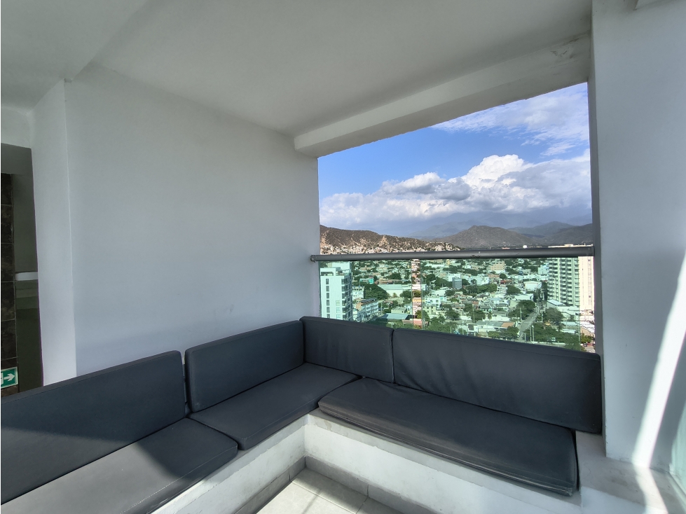 VENTA APARTAMENTO UNA CUADRA DE LA PLAYA PUERTO GAIRA H.I — foto 2