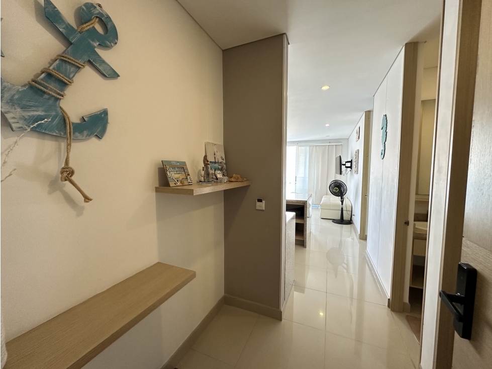 VENTA APARTAMENTO AMOBLADO VISTA LATERAL AL MAR RENTA TURISMO — foto 5