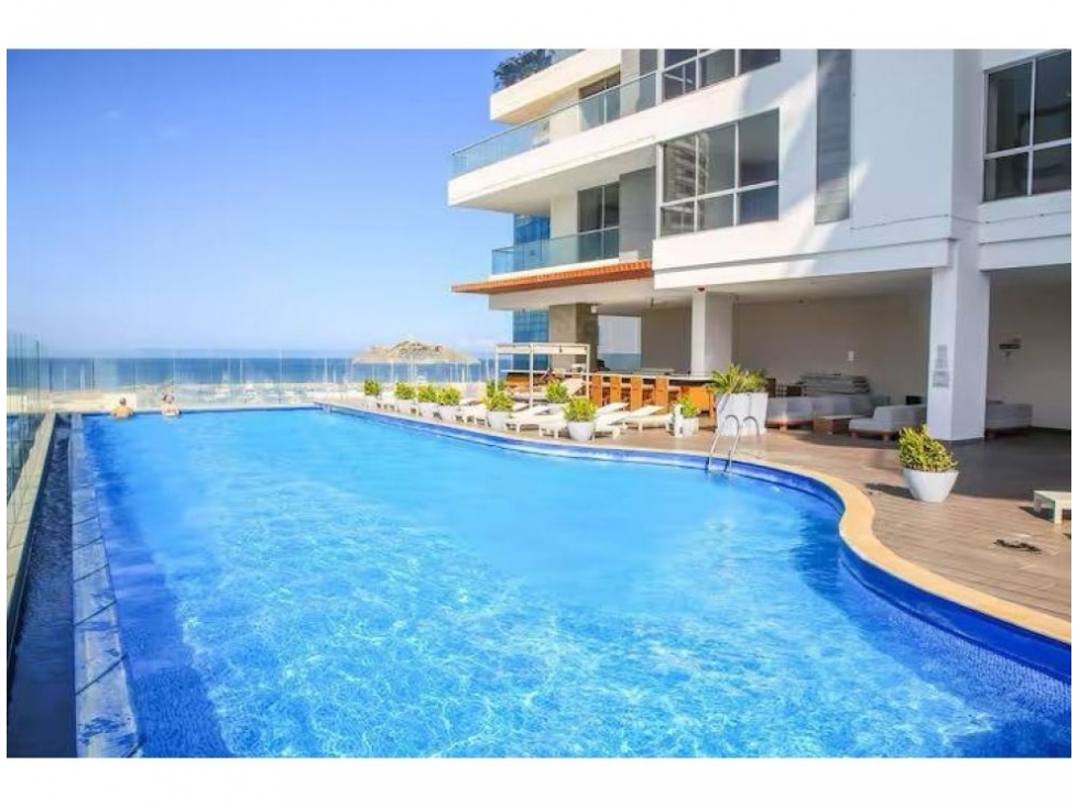 VENTA APARTAMENTO AMOBLADO SECTOR DE BELLAVISTA SANTA MARTA - F.V.
