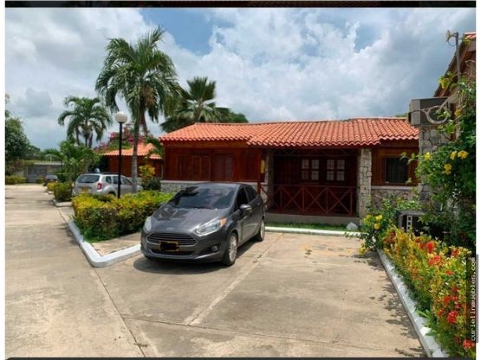 VENTA CABAÑA AMOBLADA DE TURISMO EN CONJUNTO CERRADO - L.C.