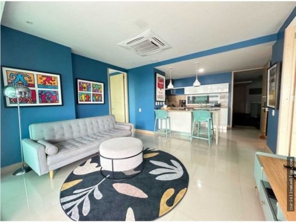 VENTA APARTAMENTO DOS ALCOBAS AMOBLADO SECTOR PLAYA DORMIDA - L.C. — foto 4