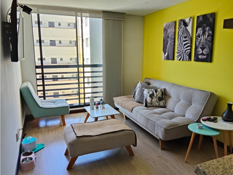 En venta luminoso apartamento en el barrio Libertador en Bogota