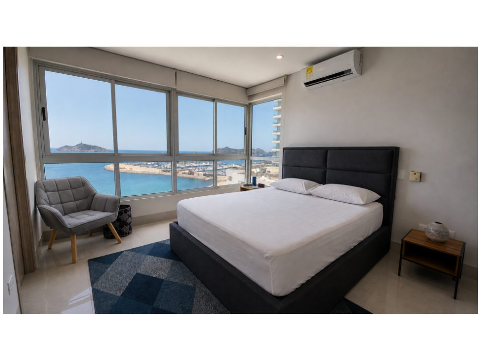 VENTA APARTAMENTO TRES ALCOBAS VISTA AL MAR SECTOR BELLAVISTA - F.V. - 4