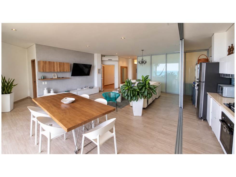 VENTA O RENTA APARTAMENTO VISTA FRONTAL AL MAR ZONA RODADERO - F.V. — foto 3