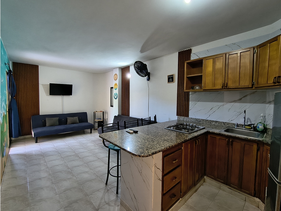 VENTA O RENTA APARTAESTUDIO TURISMO AMOBLADO GAIRA - H.I — foto 4