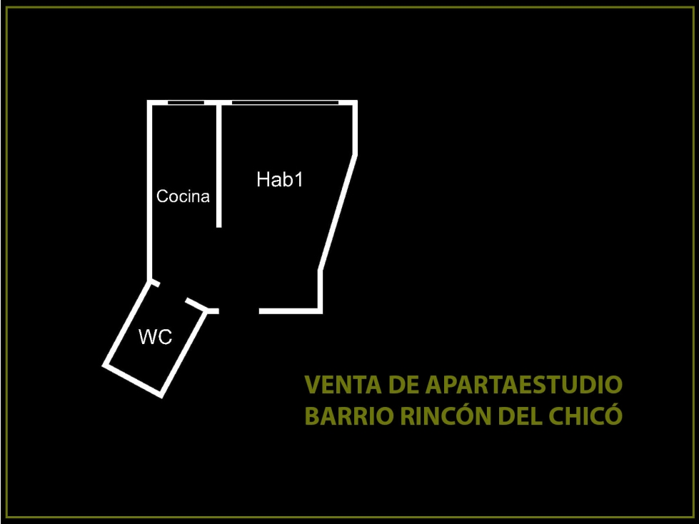 VENTA DE APARTAESTUDIO EN RINCON DEL CHICO - AMOBLADO — foto 2