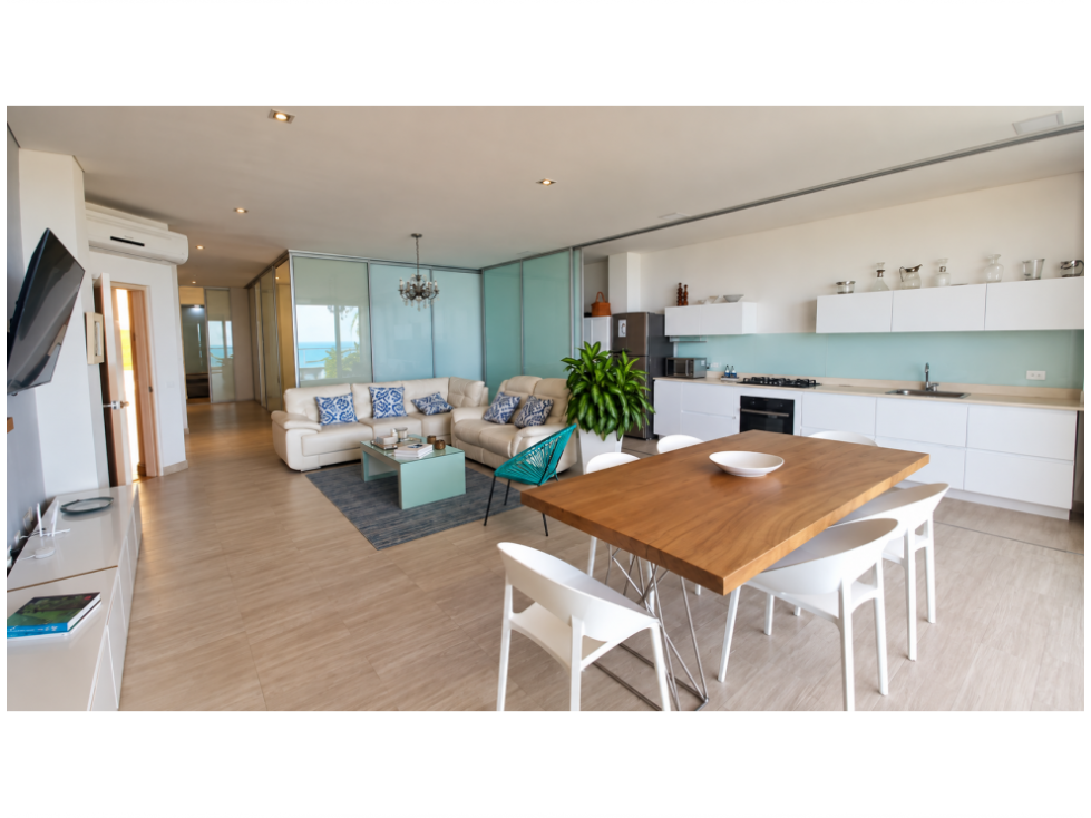 VENTA O RENTA APARTAMENTO VISTA FRONTAL AL MAR ZONA RODADERO - F.V. — foto 4