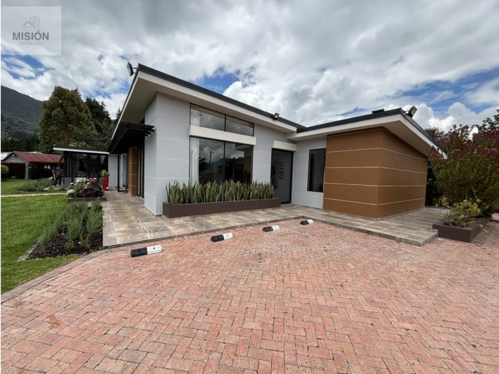 VENTA ESPECTACULAR CASA MODERNA EN TENJO CUNDINAMARCA